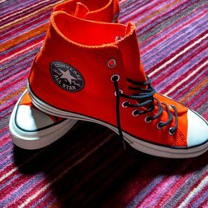 NEW Converse Gore-tex Chuck Taylors - Orange - Men's Size 9.5